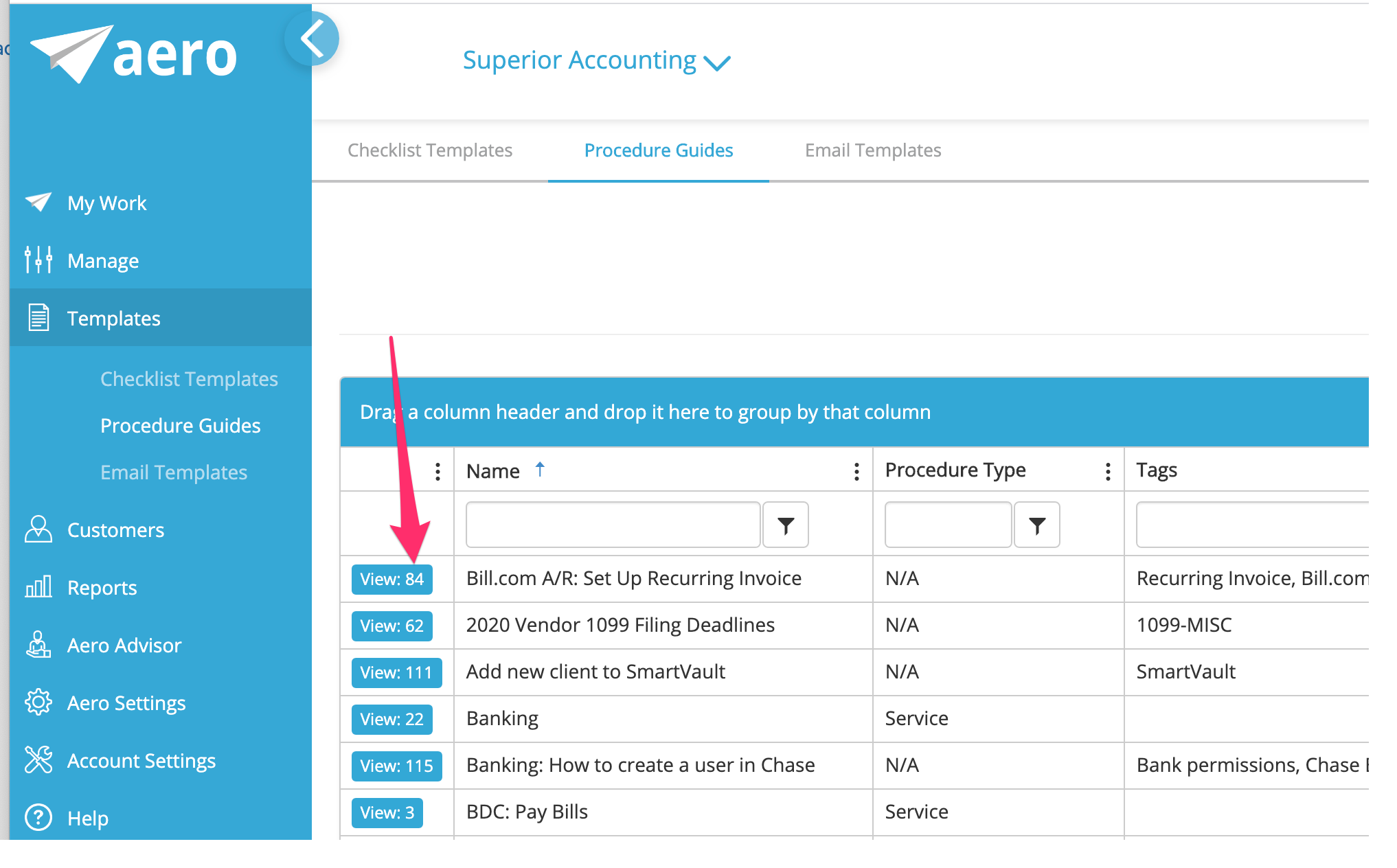 How to Use a Procedure Guide from the Aero Library – Aero Knowledge Base
